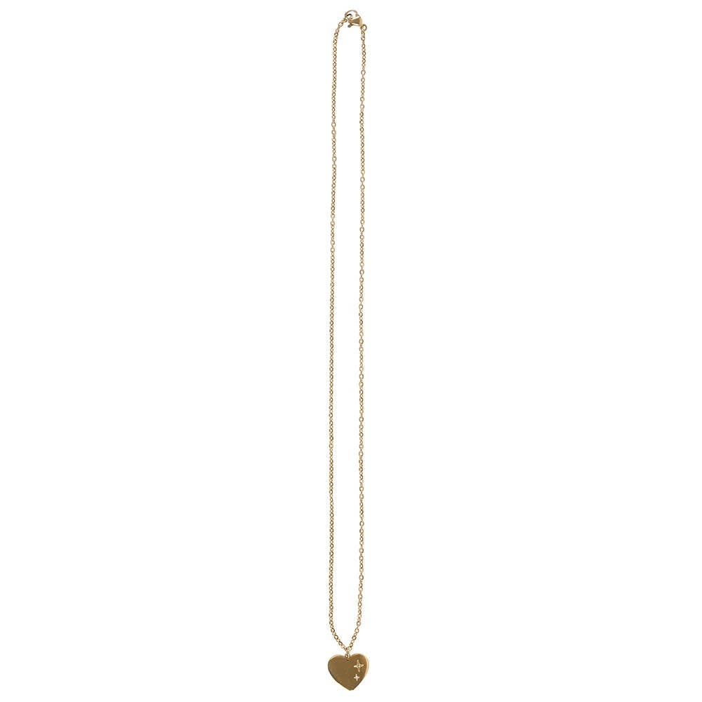 The Lovers Tarot Card Necklace on Greeting Card