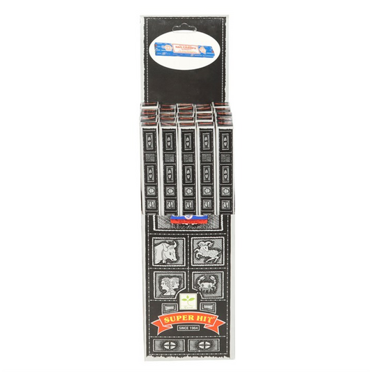 25 Packs of 10g Superhit Incense Sticks by Satya