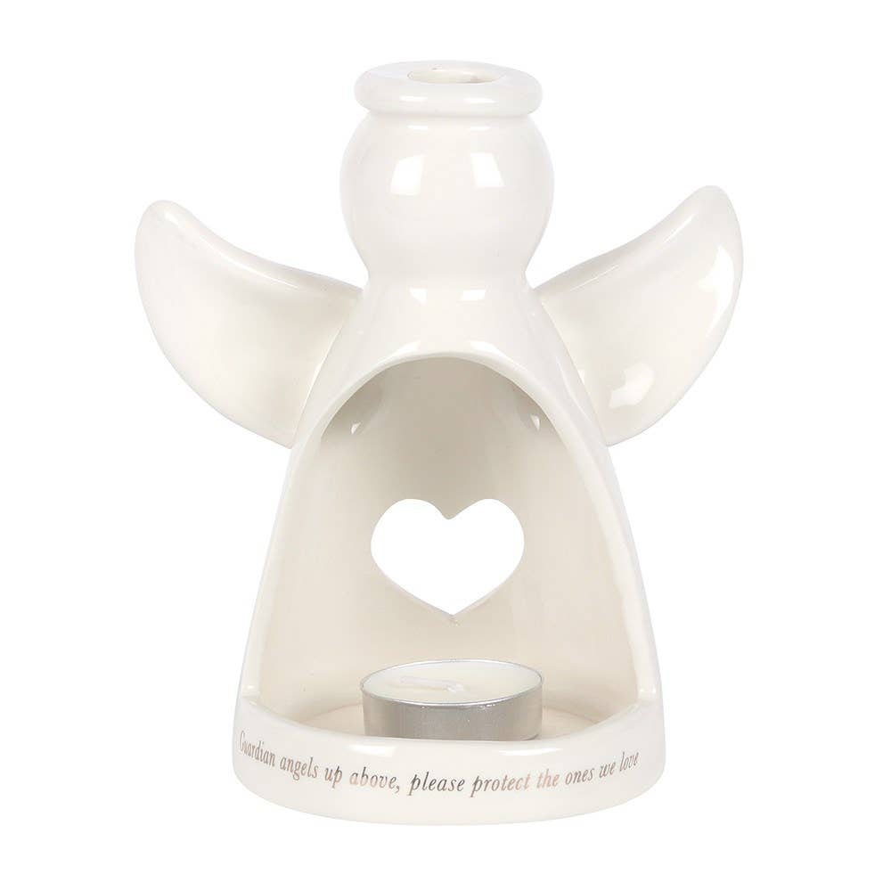 Guardian Angel Tealight Candle Holder