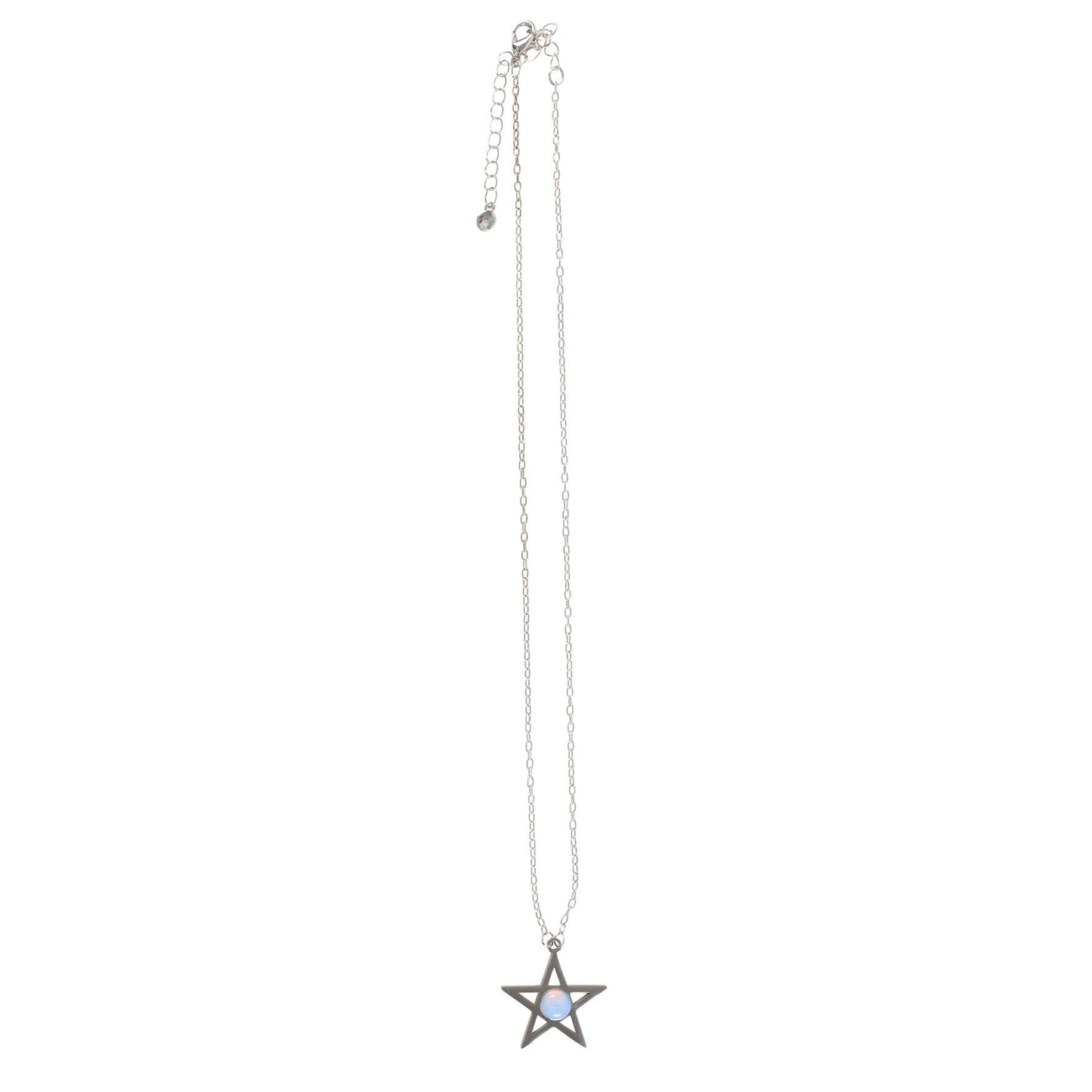 Opalite Star Necklace on Greeting Card