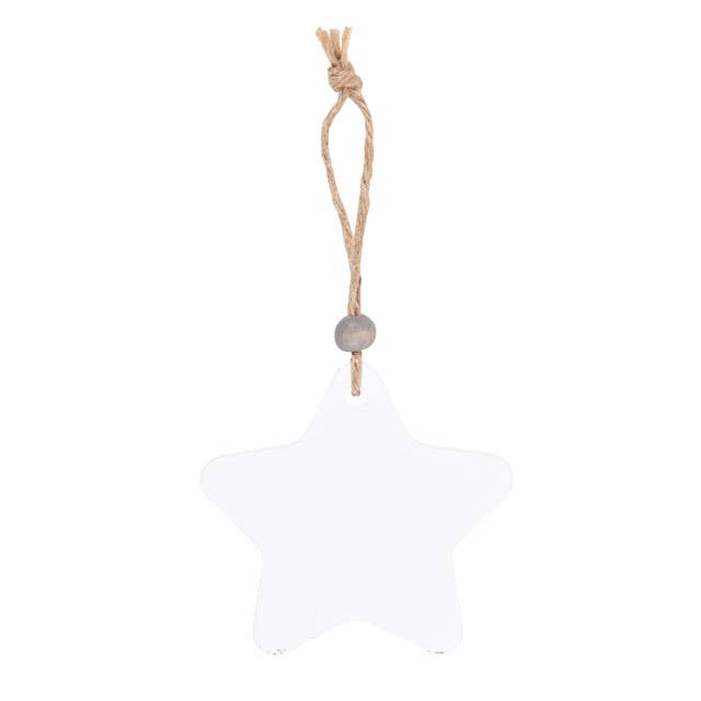 An Angel Will Never Be Far Hanging Star Sentiment Sign