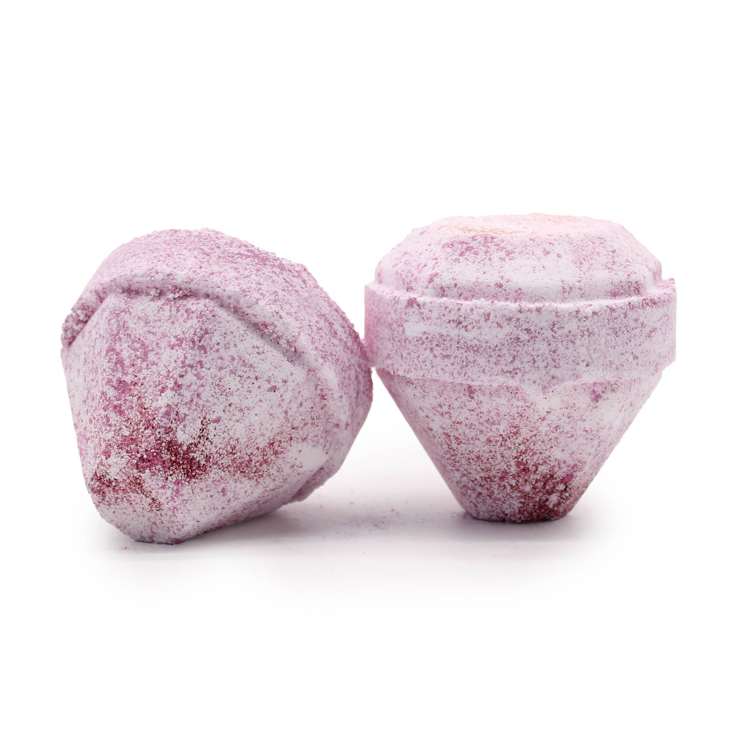 Gemstone Bath Bomb - White & Red