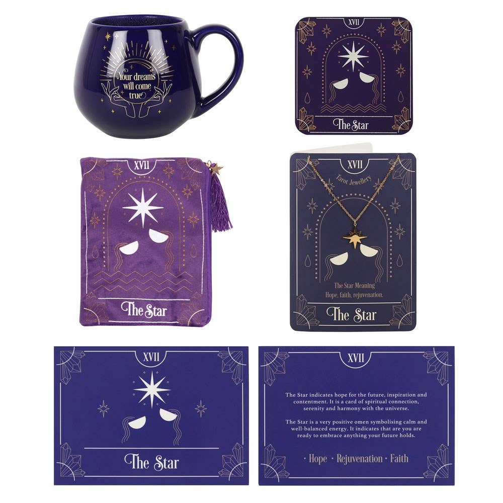 The Star Tarot Card Gift Set