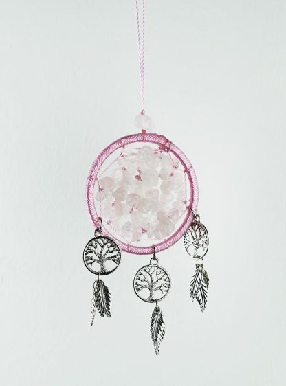 Dream Catcher Rose Quartz 6cm