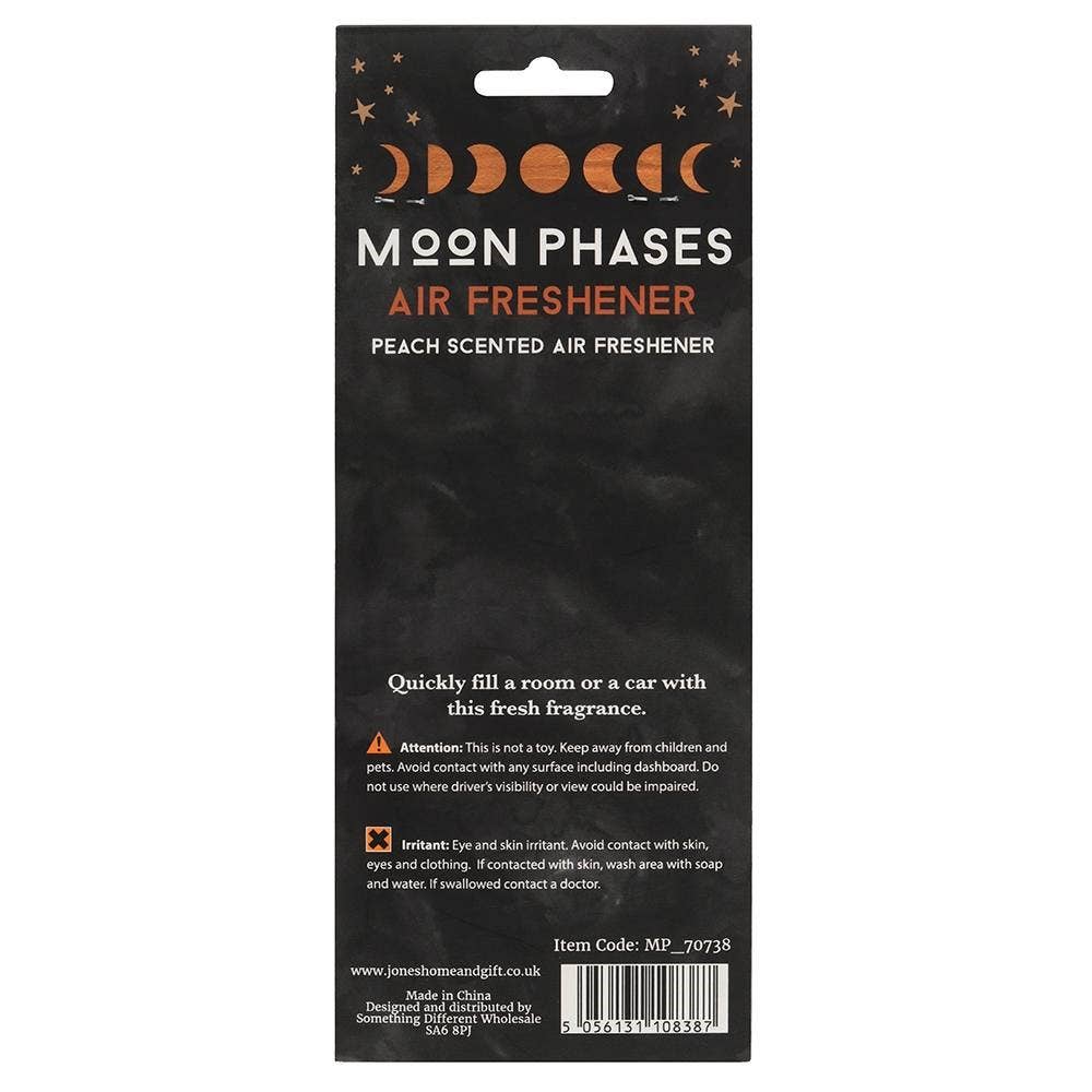 Moon Phases Peach Scented Air Freshener