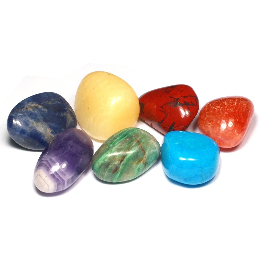 Chakra tumblestone set