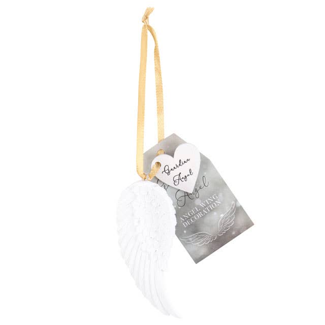 Guardian Angel Hanging Angel Wing Ornament