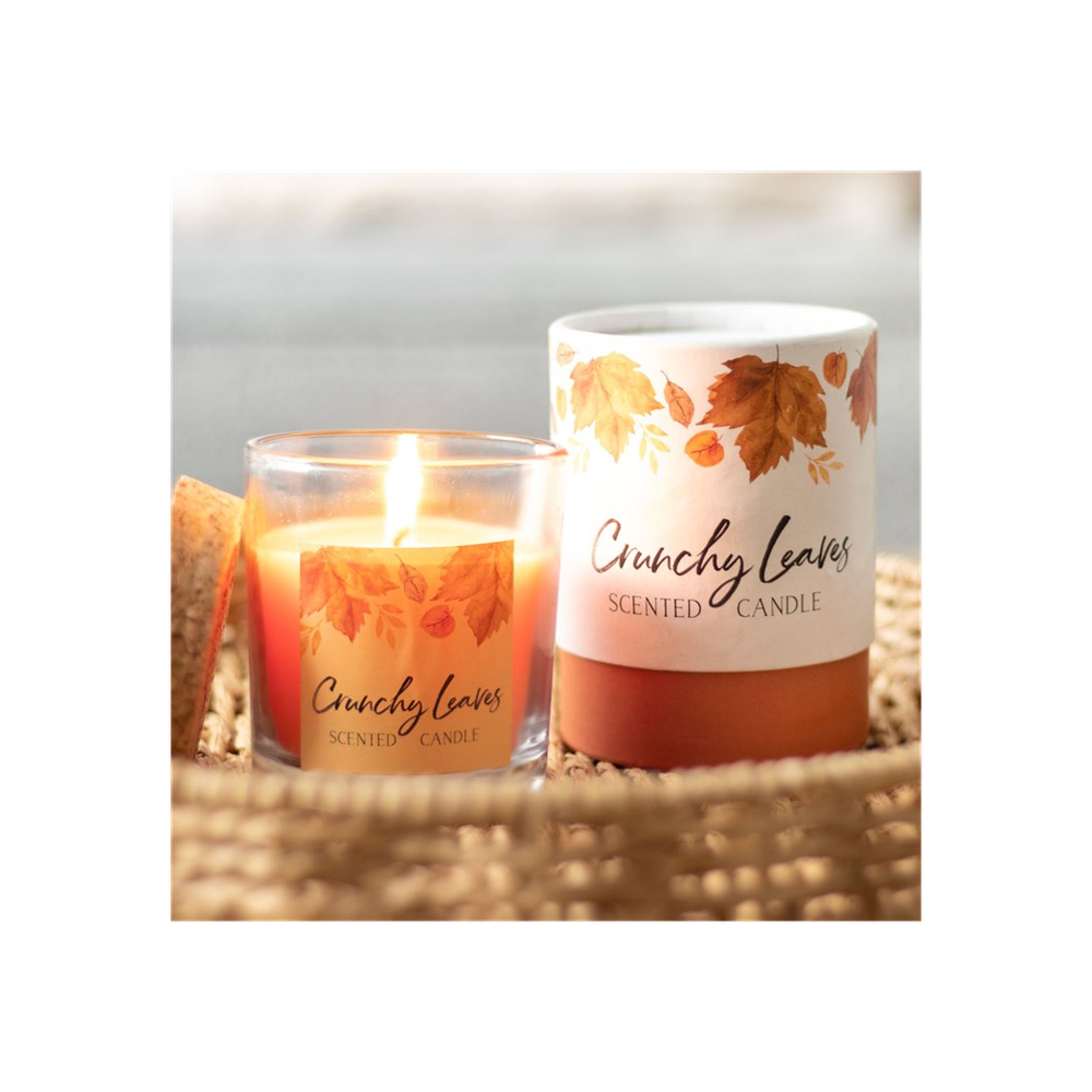 Crunchy Leaves Autumn Candle