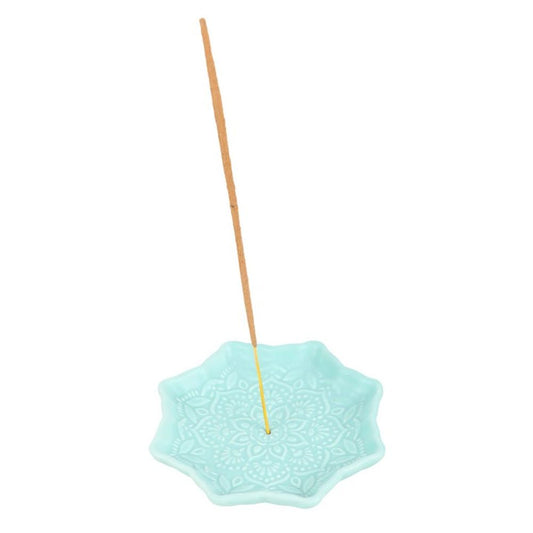 Blue Mandala Incense Stick Holder