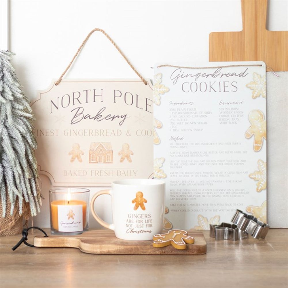 North Pole Bakery Hanging Sign