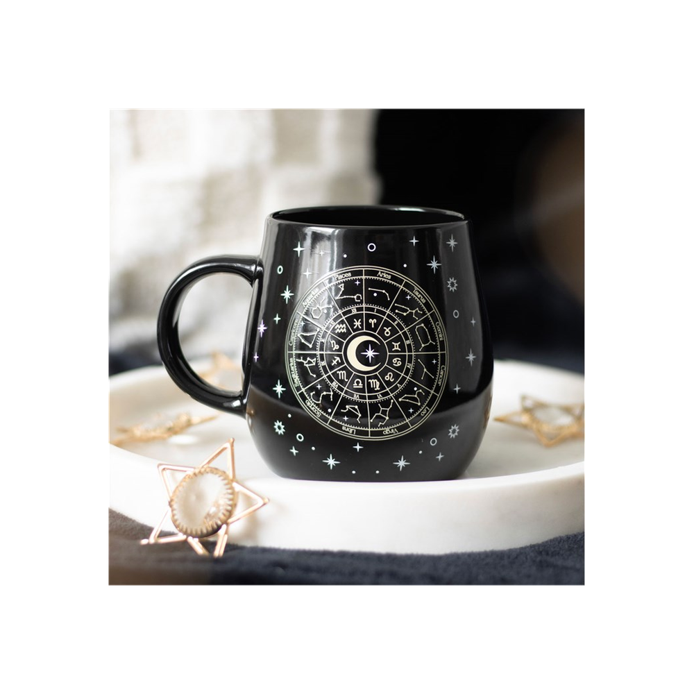 Astrology Wheel Heat Change Mug