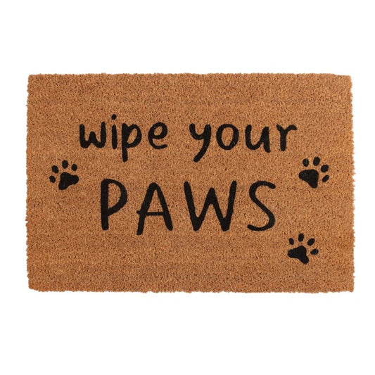 Natural Wipe Your Paws Doormat