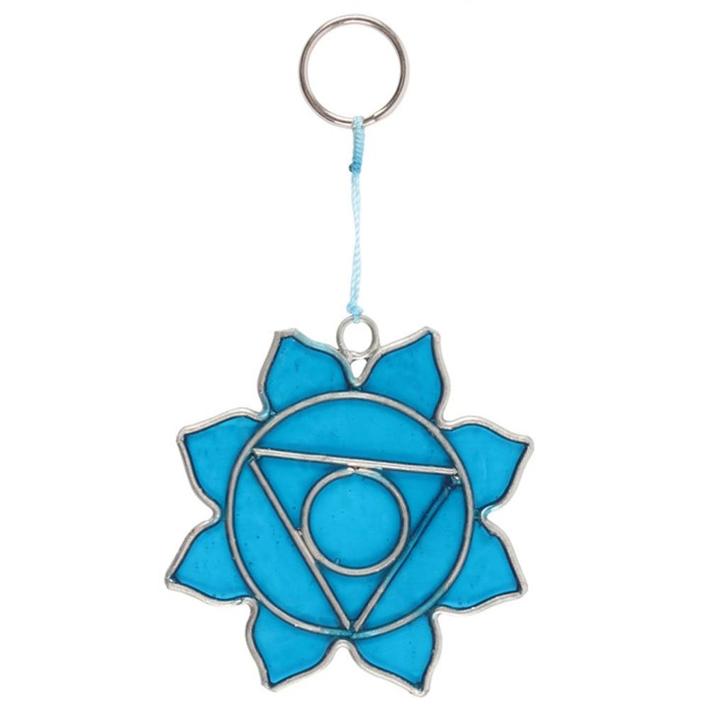 Throat Chakra Symbol Mini Suncatcher