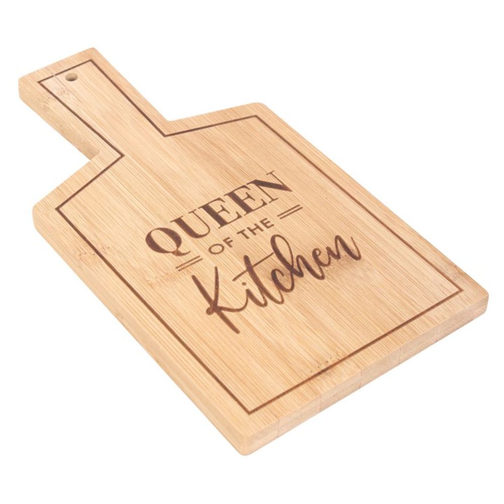 Queen of the Kitchen Bamboo Serving Board