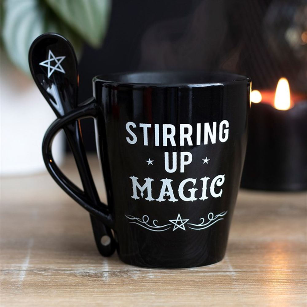 Stirring Up Magic Mug and Spoon Set