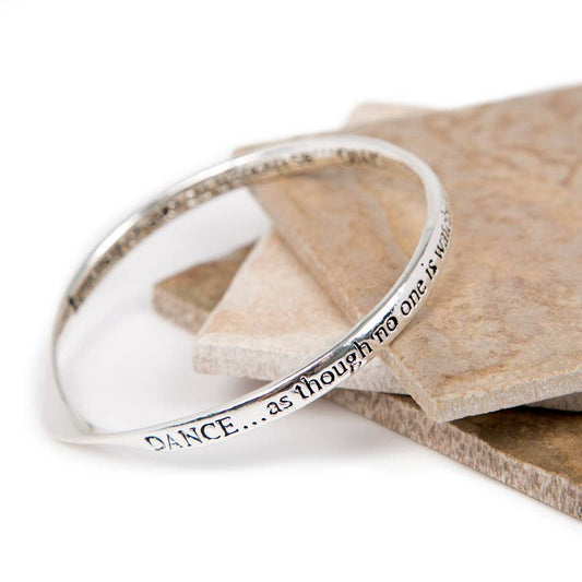 Dance and Sing Message Bangle