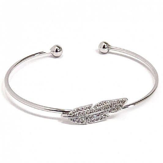 Sparkle Feather Bangle