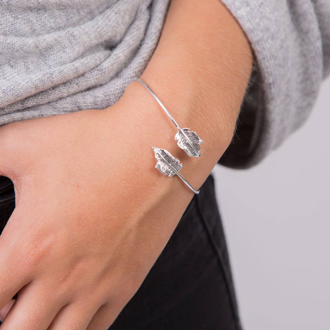 Curled Leaf Bangle