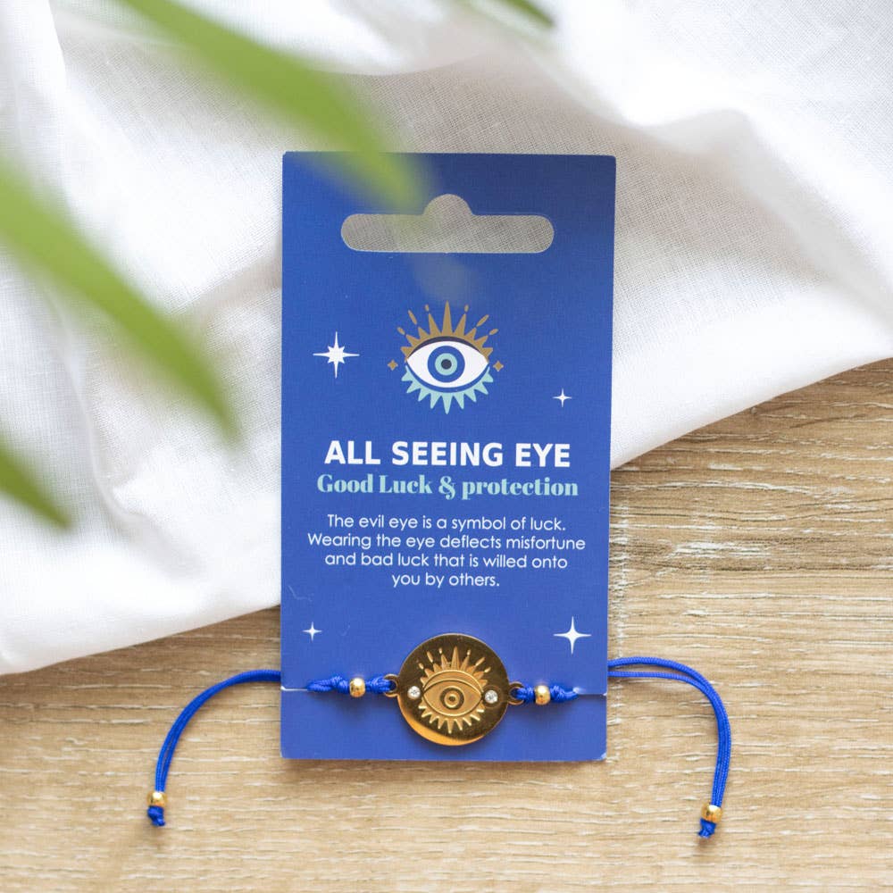 All Seeing Eye String Bracelet