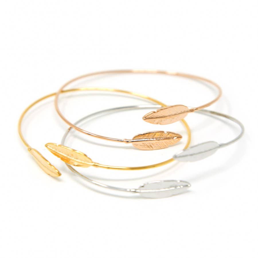 Feather Delicate Bangle