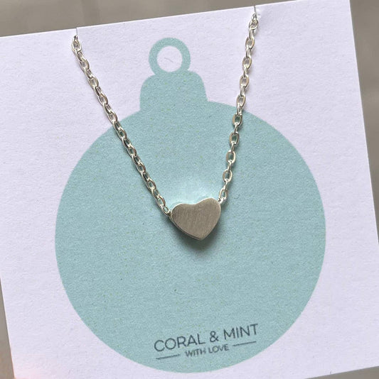 Silver Heart Necklace