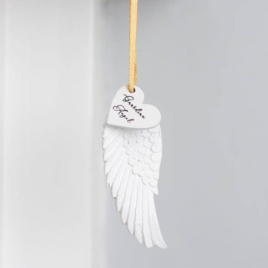 Guardian Angel Hanging Angel Wing Ornament