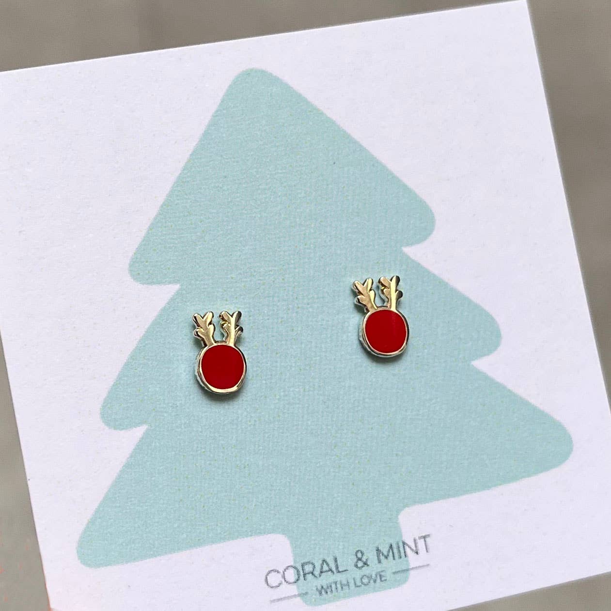 Reindeer Earrings